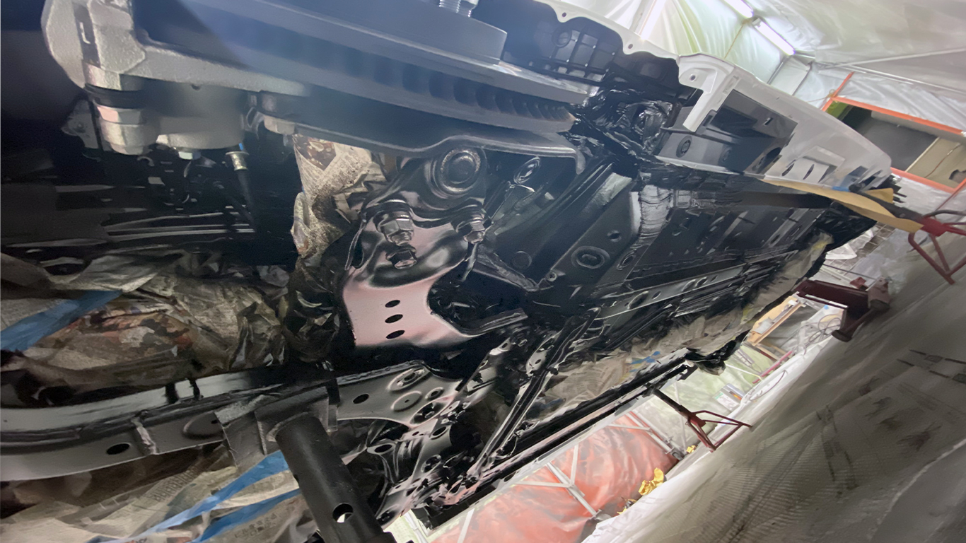 塩害対策アンダーコート 車のキズ 傷 ヘコミ修理 コーティングの富山市calacl カラクル